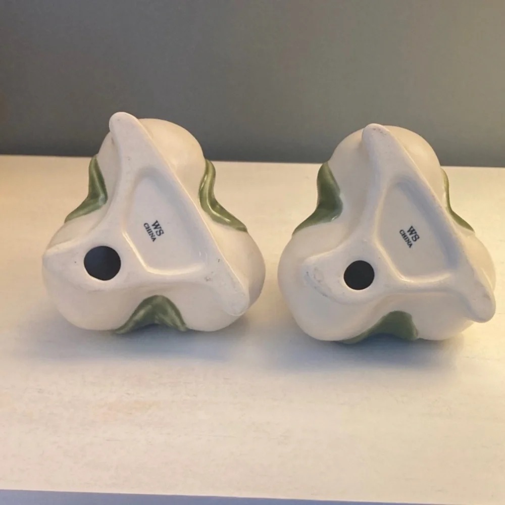 William Sonoma Farm Stand Radish Tiny Taper Candle Holders